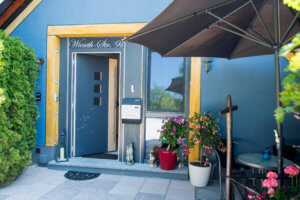 Eingang Kaiser's Plateau Wohnung Ferienwohnungen Herrieden